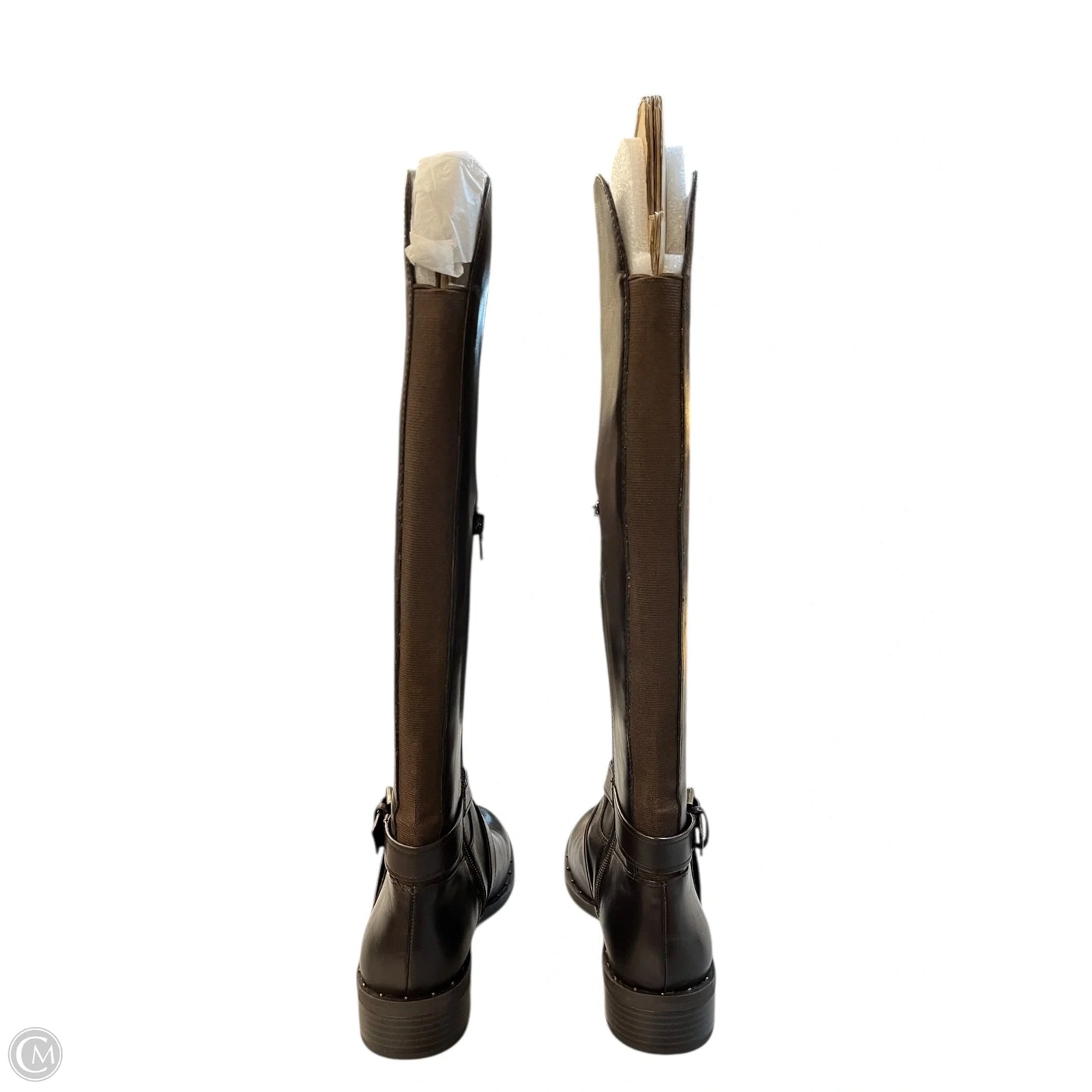 Boots Knee Flats By Inc In Brown, Size: 8