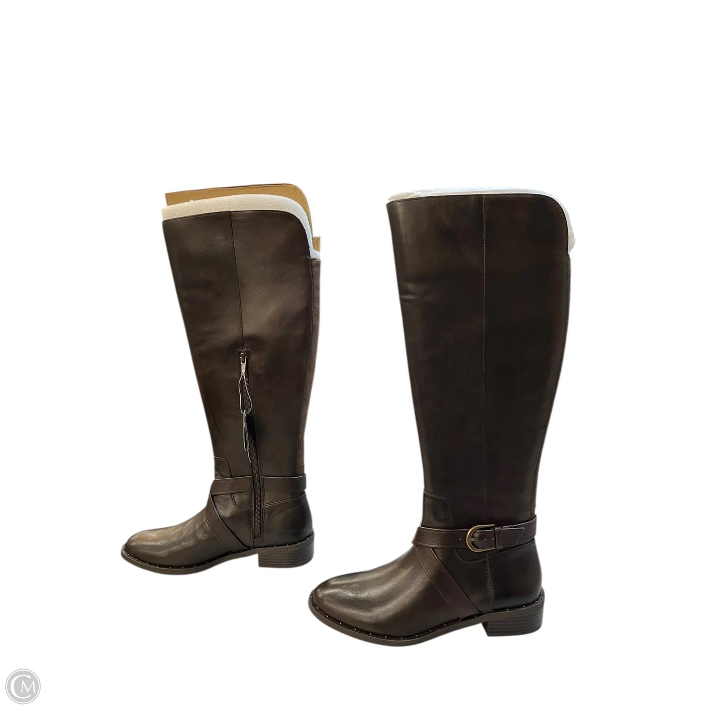 Boots Knee Flats By Inc In Brown, Size: 8