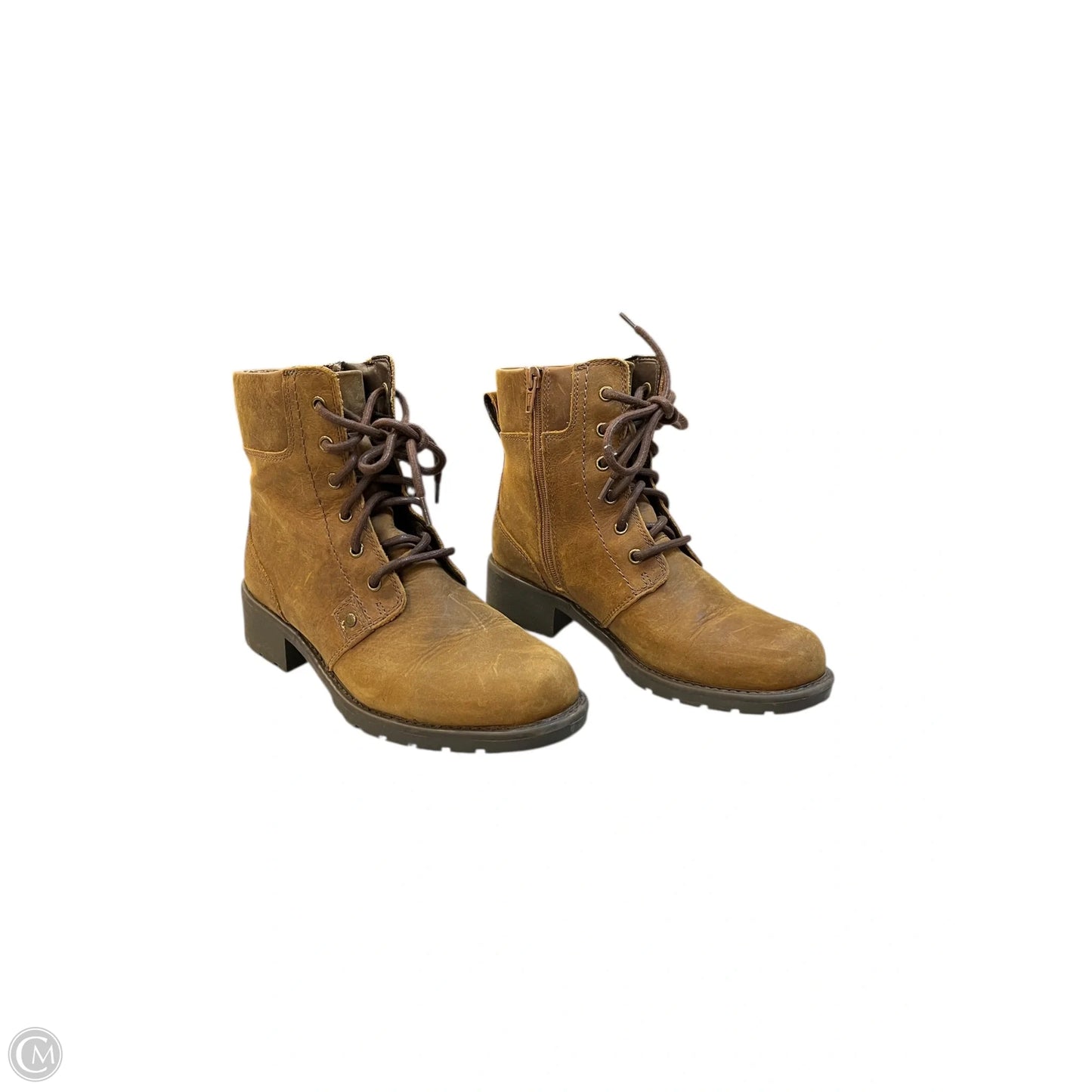 Boots Combat By Clarks In Brown, Size: 6