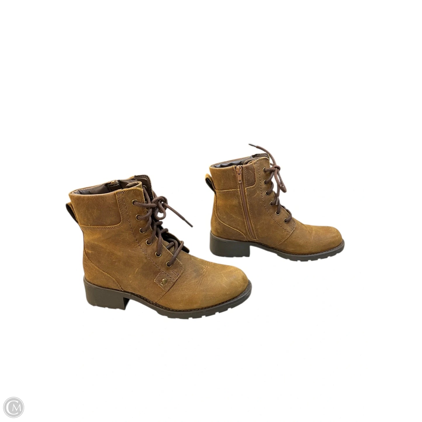 Boots Combat By Clarks In Brown, Size: 6
