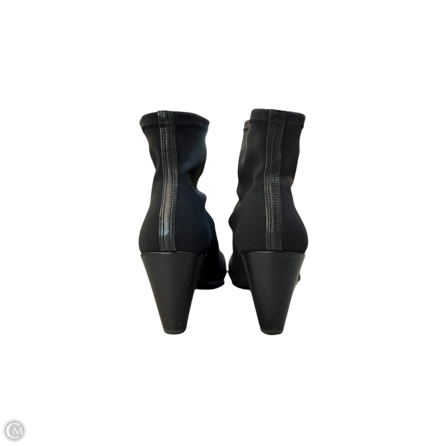 Boots Ankle Heels By Ecco In Black, Size: 9