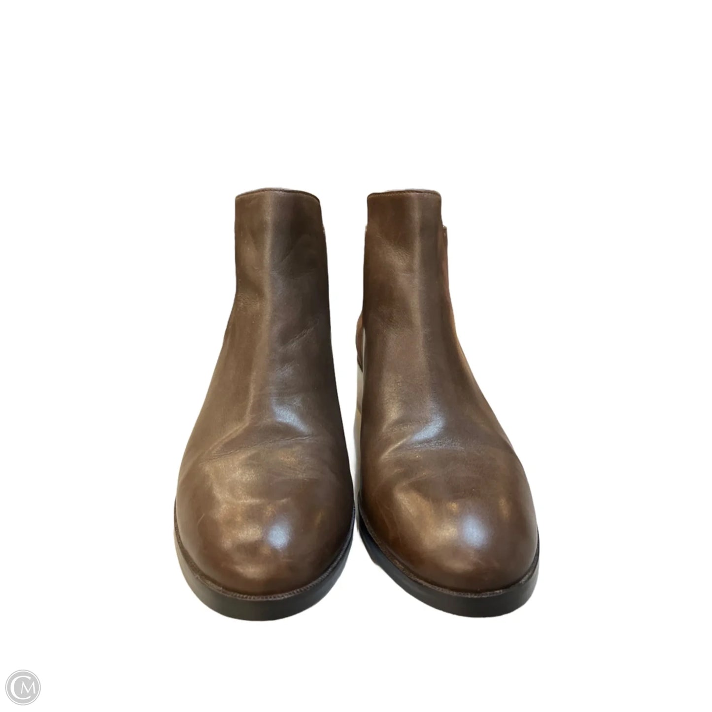 Boots Ankle Flats By Cole-haan In Brown, Size: 9