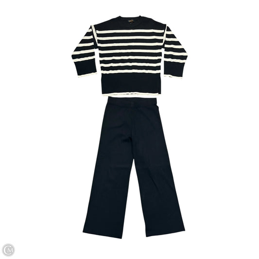 Pants Set 2pc By Truth In Black & White, Size: L