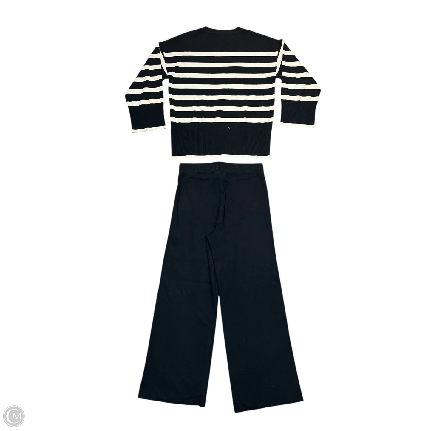 Pants Set 2pc By Truth In Black & White, Size: L