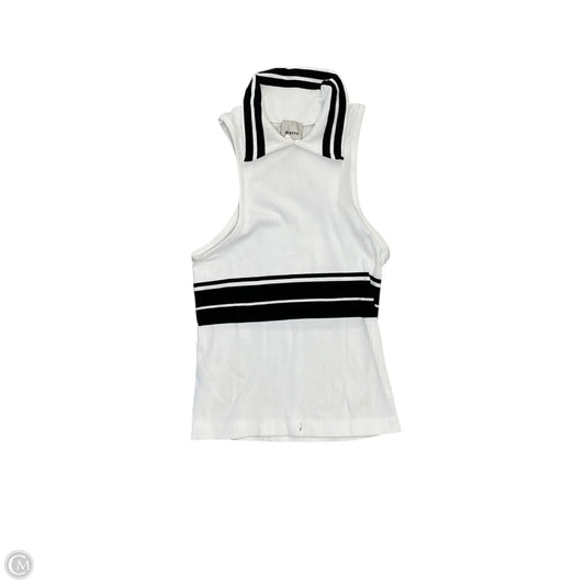Top Sleeveless By Maeve In White, Size: S