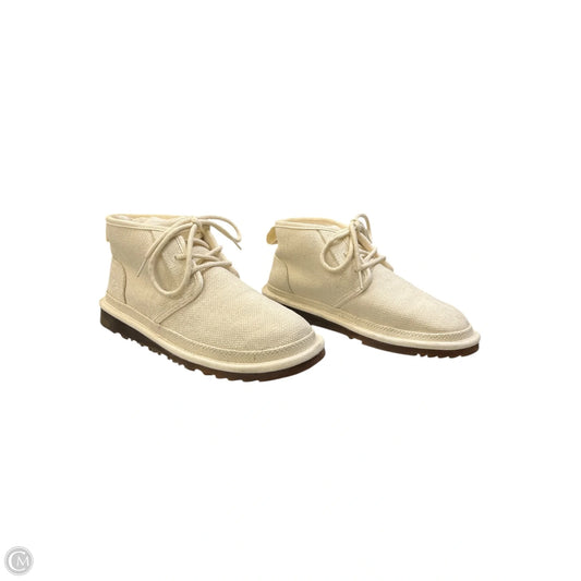 Shoes Designer By Ugg In Cream, Size: 8