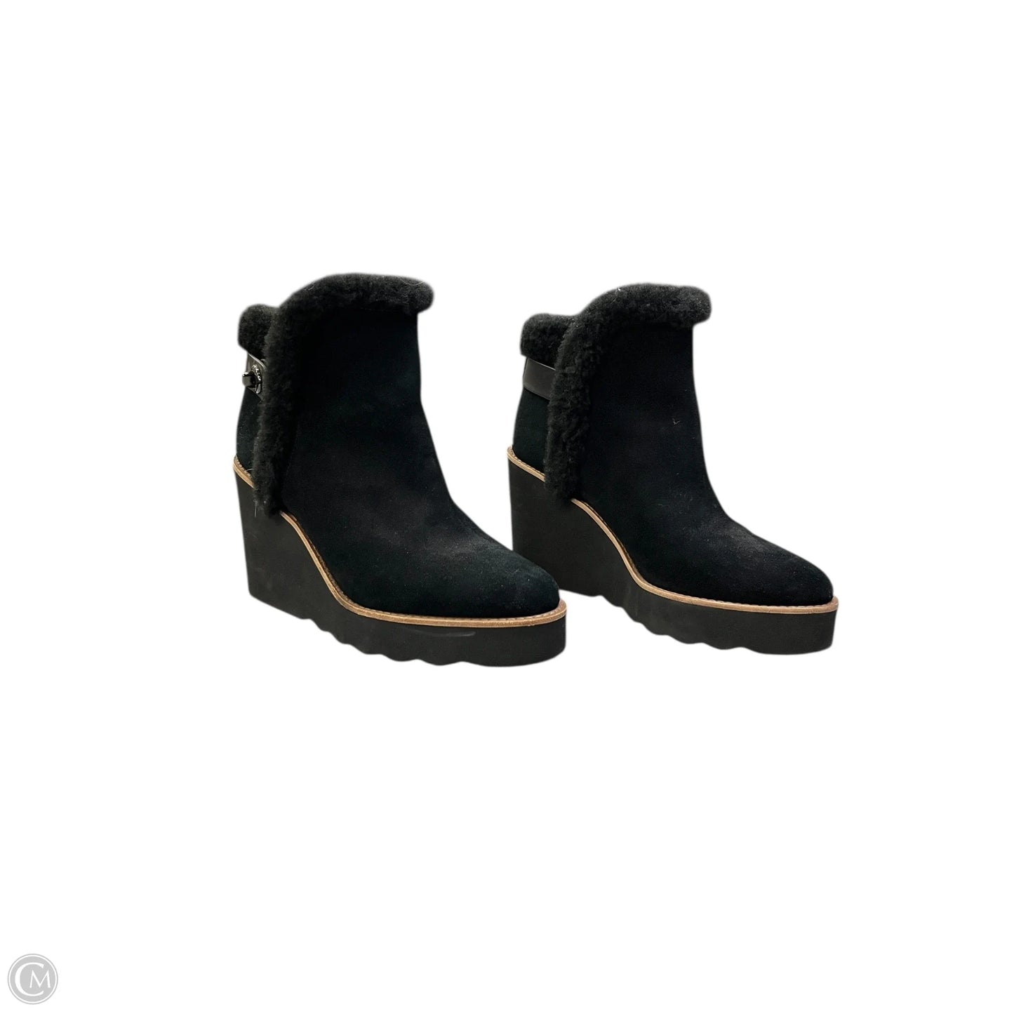 Shoes Designer By Coach In Black, Size: 8