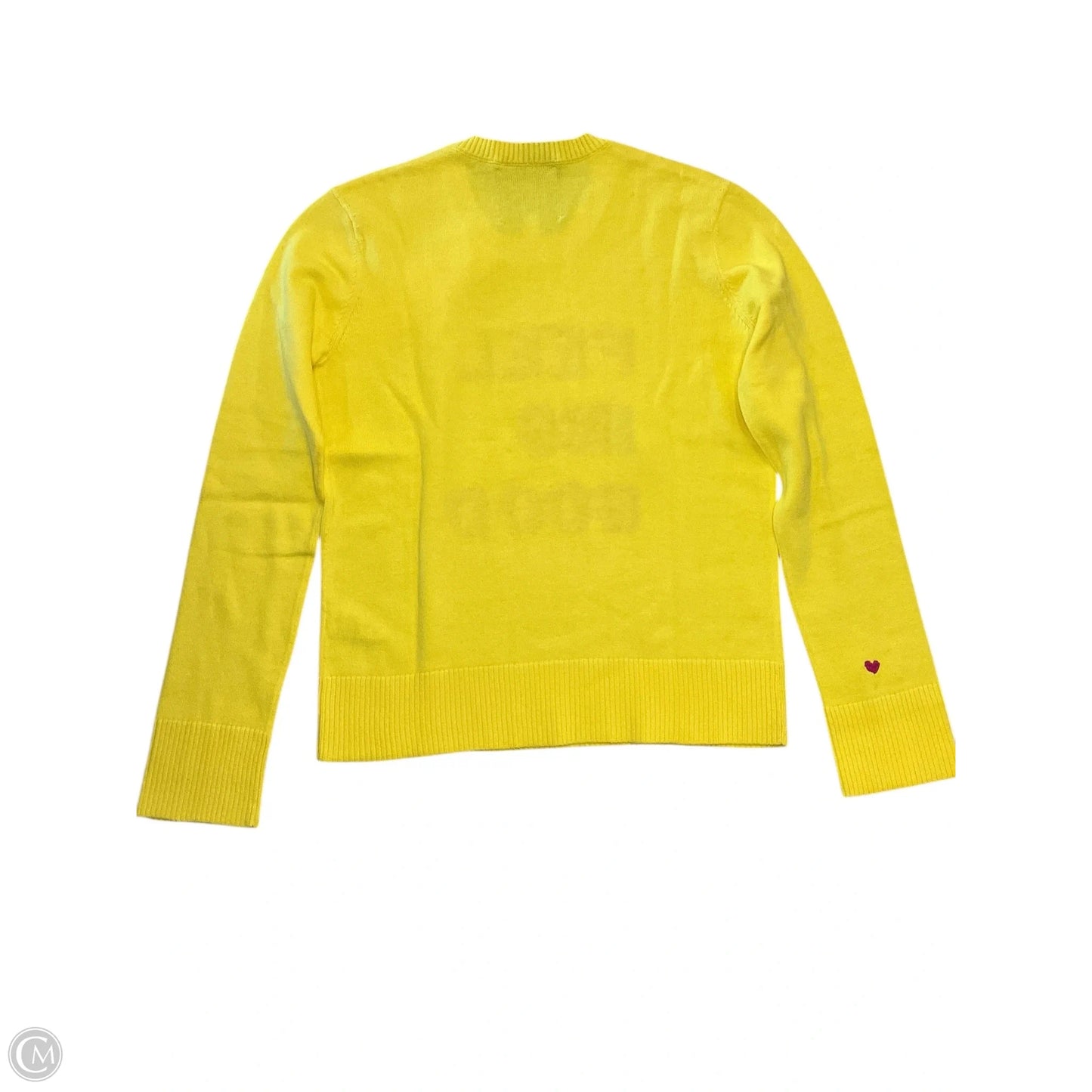 Top Long Sleeve By Kerri Rosenthal In Yellow, Size: Xs