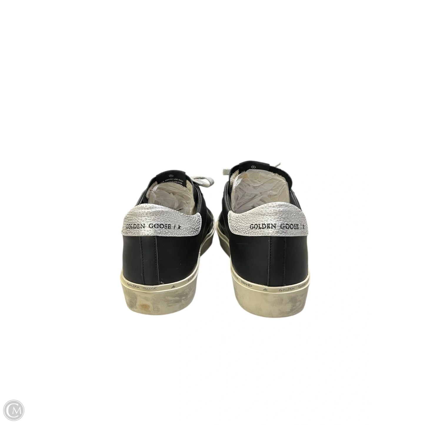 Shoes Luxury Designer By Golden Goose In Black, Size: 10