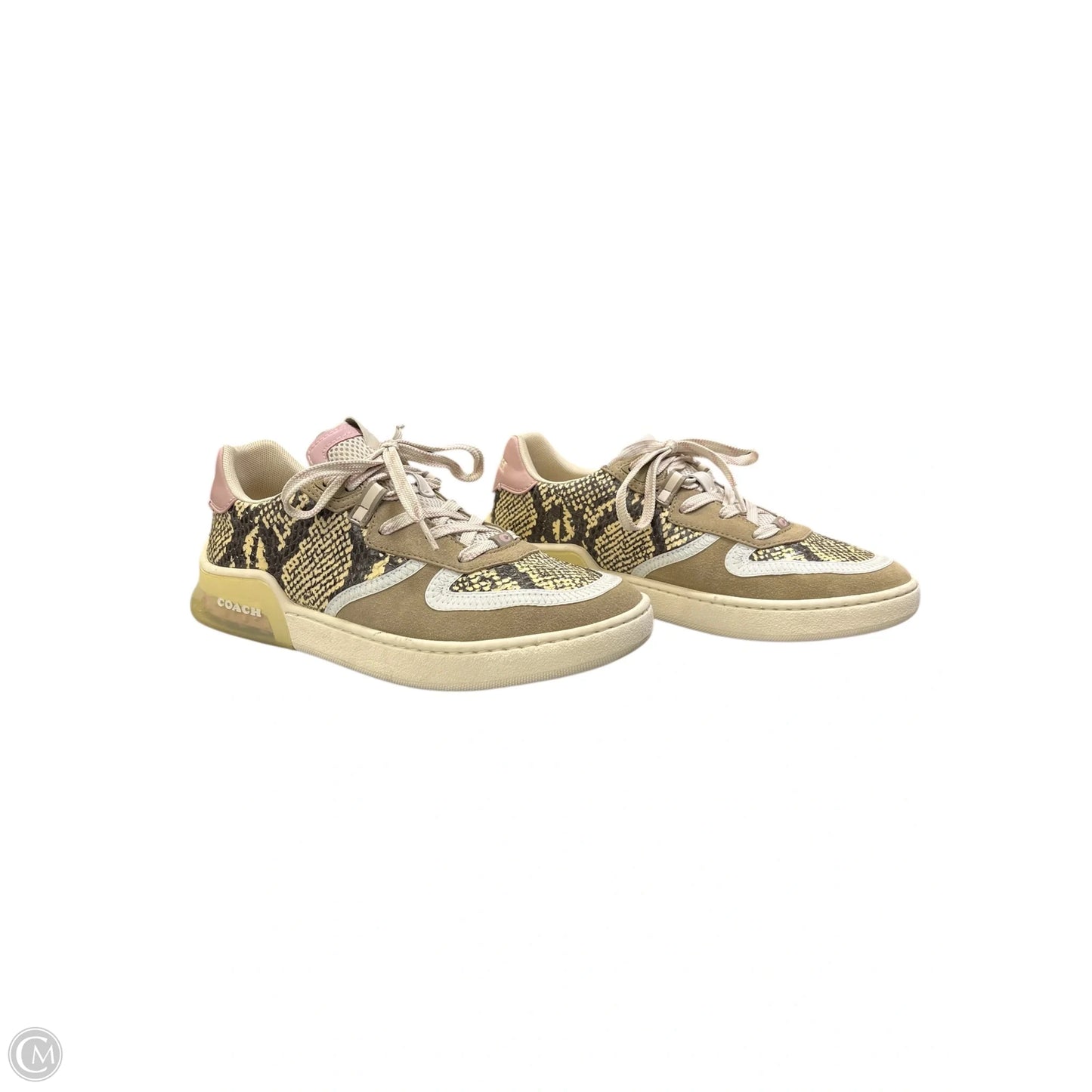 Shoes Designer By Coach In Snakeskin Print, Size: 9.5