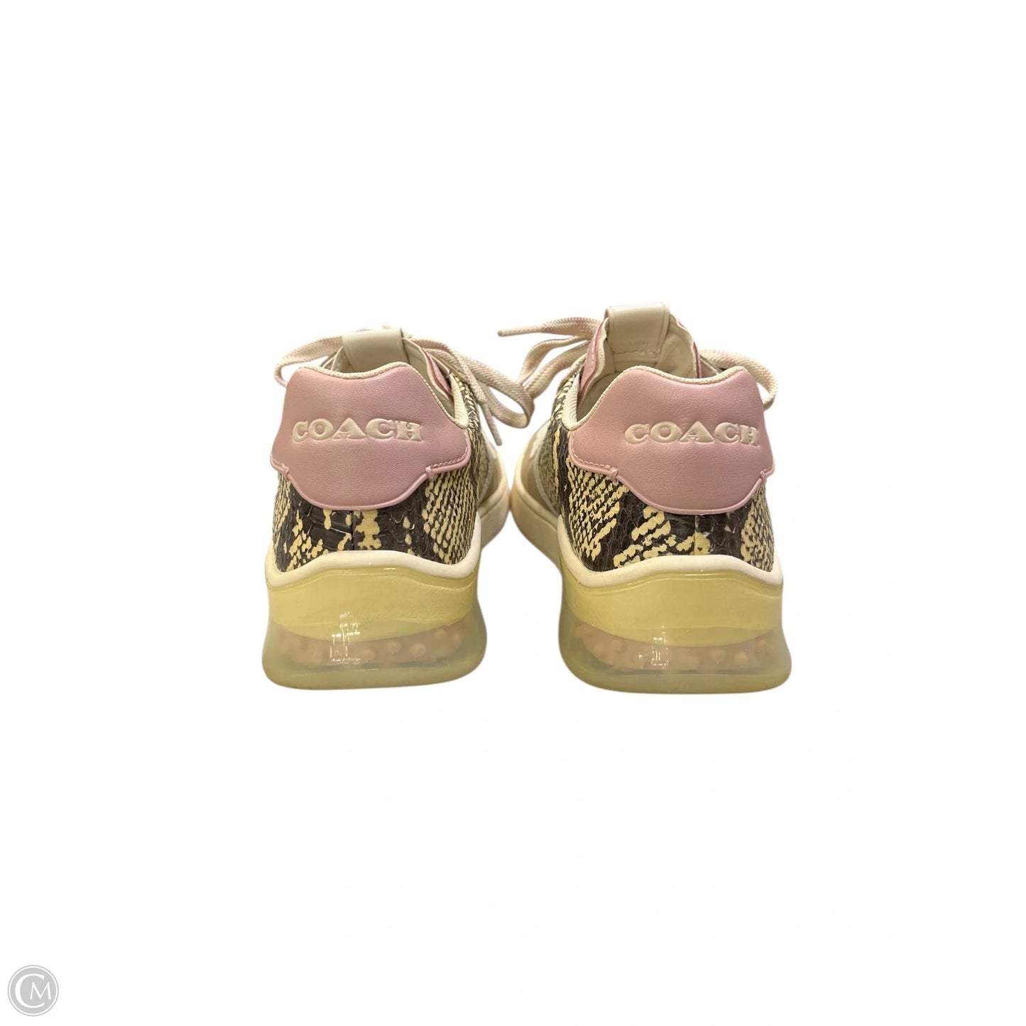 Shoes Designer By Coach In Snakeskin Print, Size: 9.5