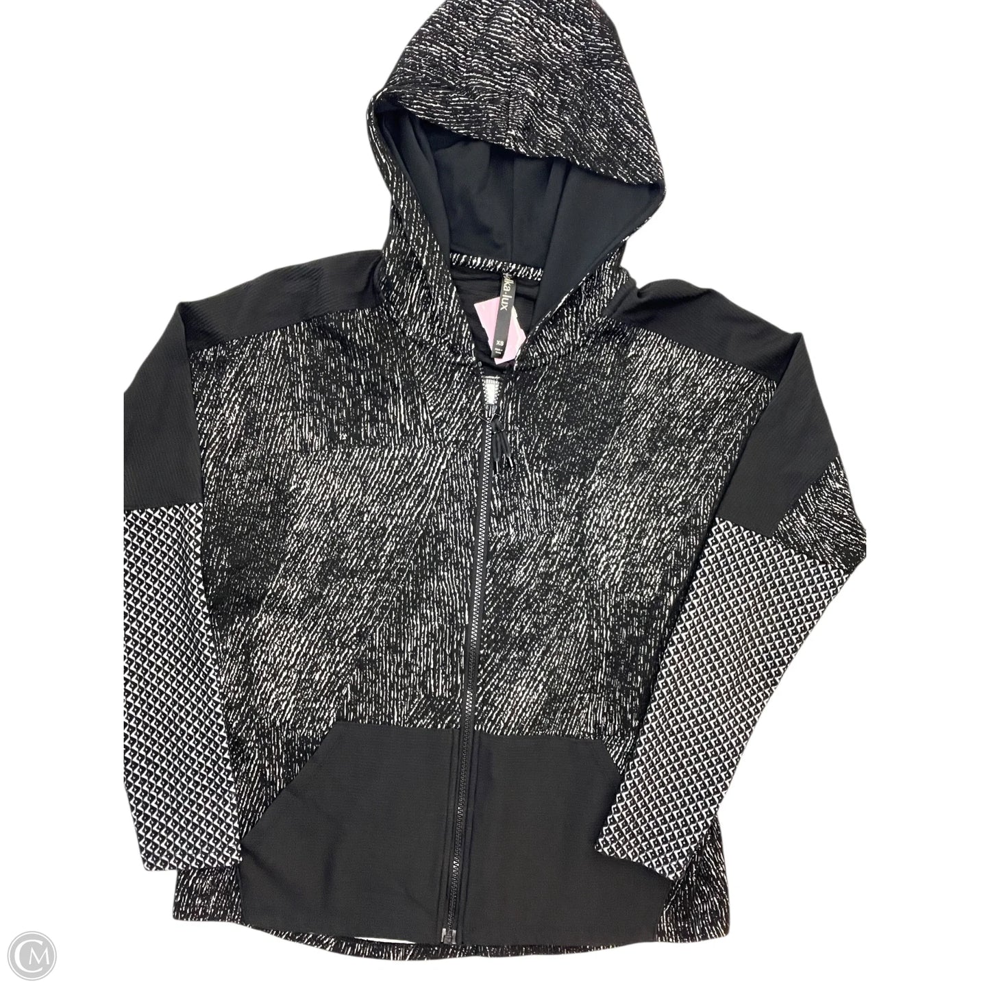 Athletic Jacket By Lukka In Black, Size: Xs