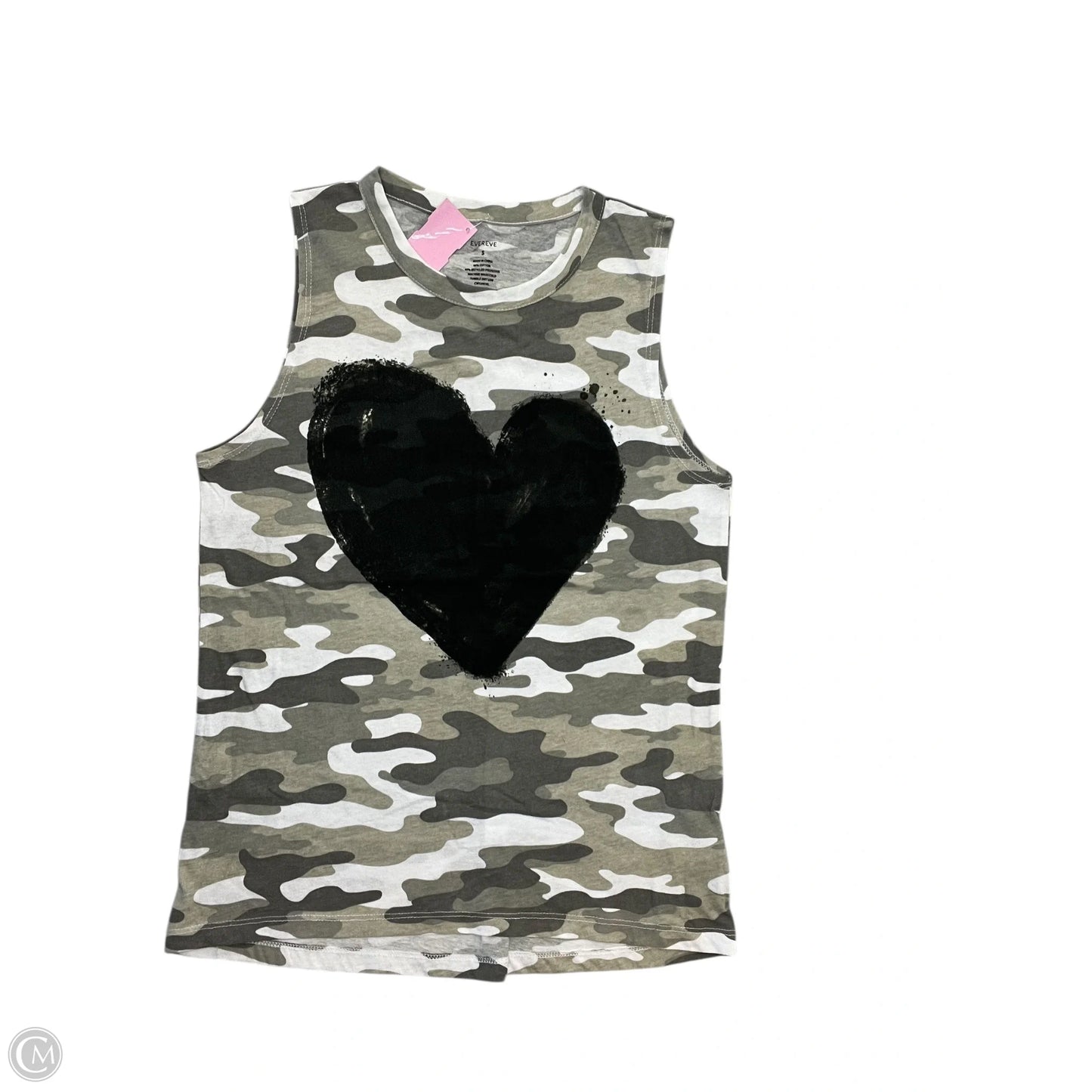 Tank Top By Evereve In Camouflage Print, Size: S