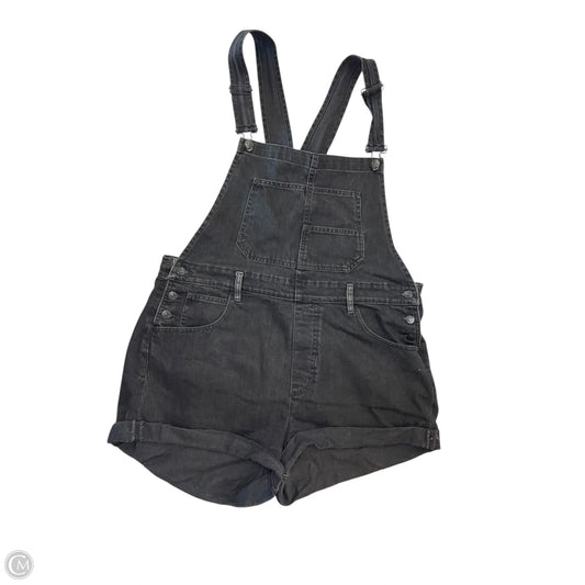 Shortalls By We The Free In Black Denim, Size: Xl