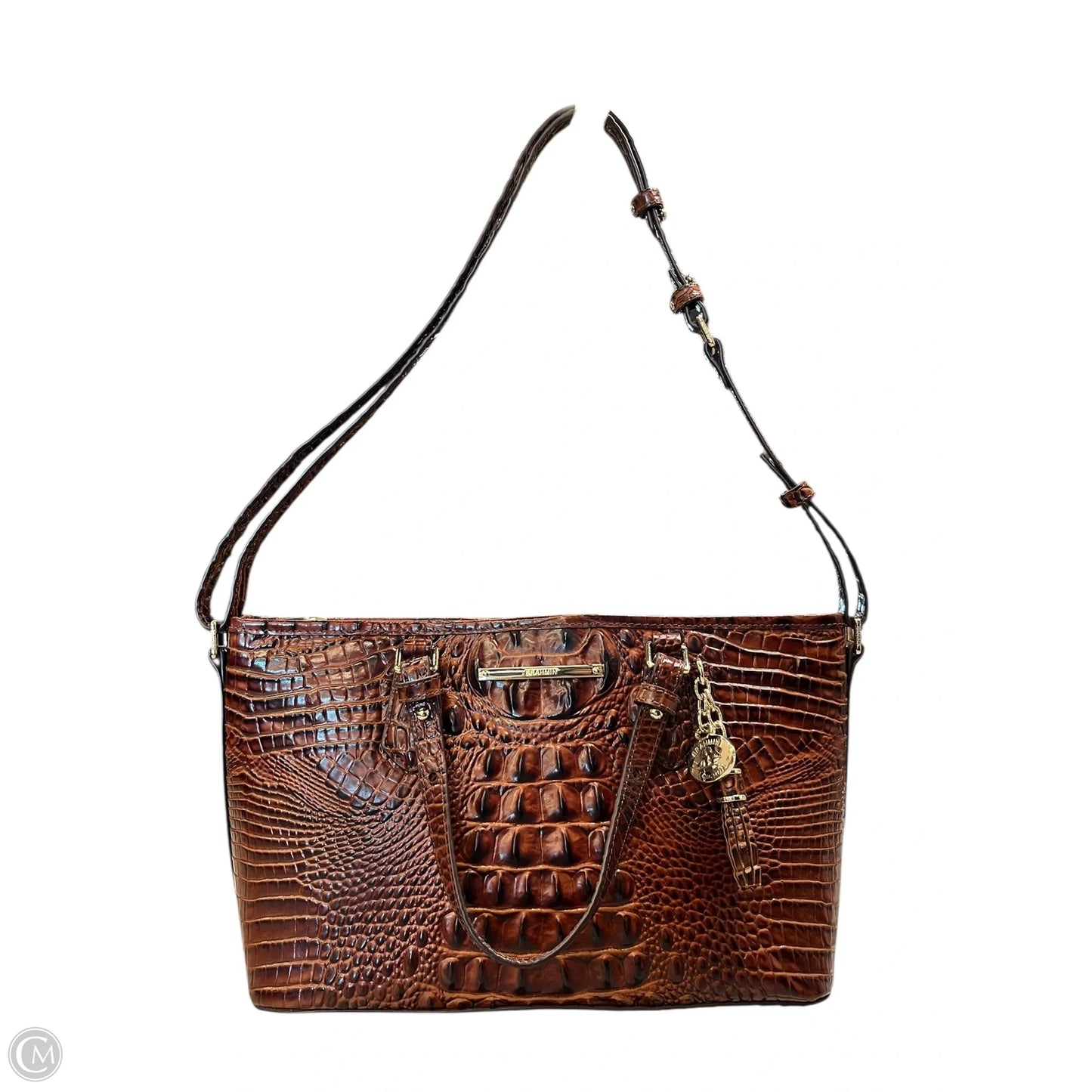 Handbag Designer By Brahmin, Size: Small