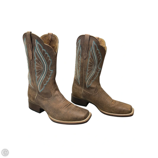 Boots Western By Ariat In Brown, Size: 10