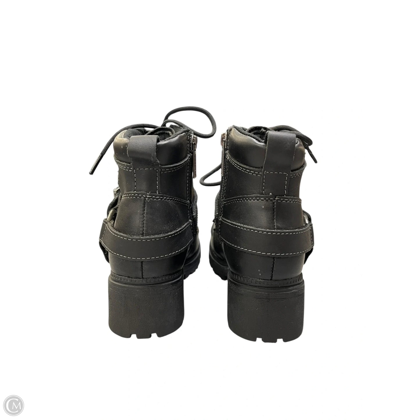 Boots Combat By Harley Davidson In Black, Size: 8