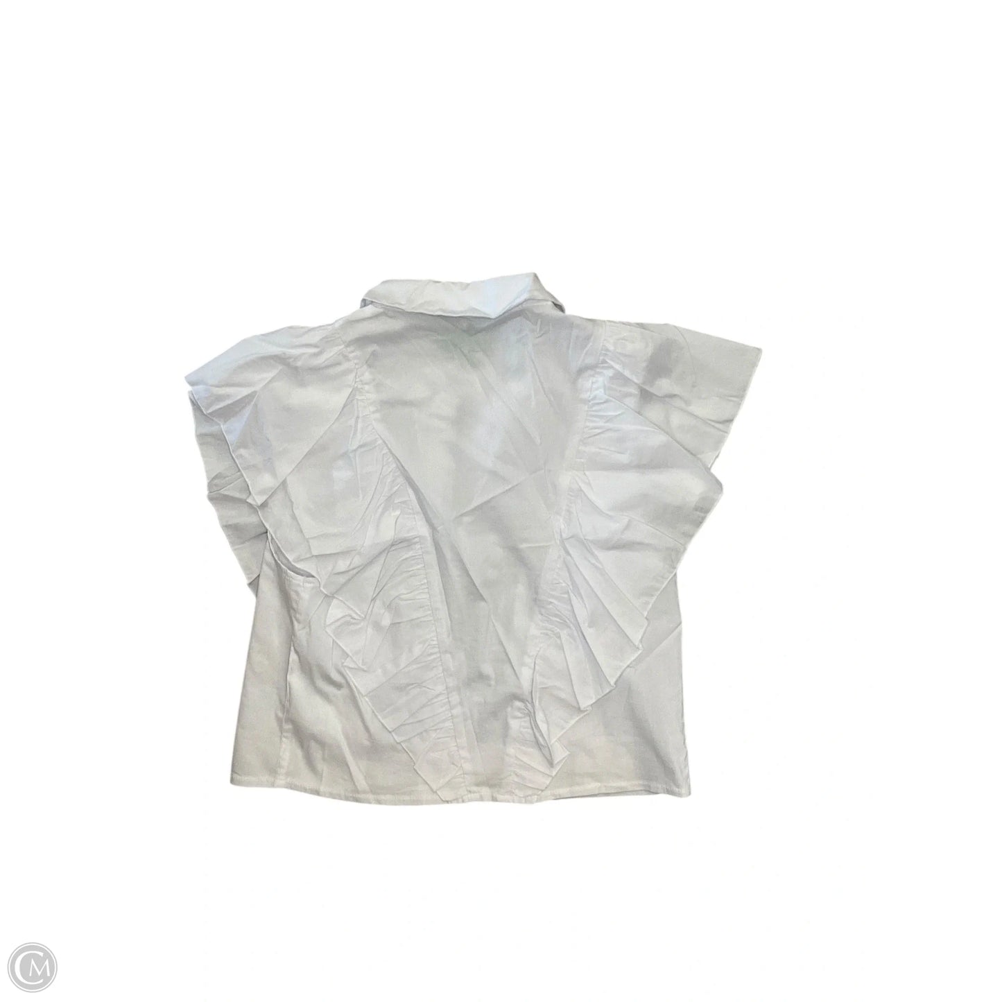 Top Sleeveless By Kimichi Blue In White, Size: S