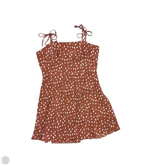 Dress Casual Short By Clothes Mentor In Purple, Size: L