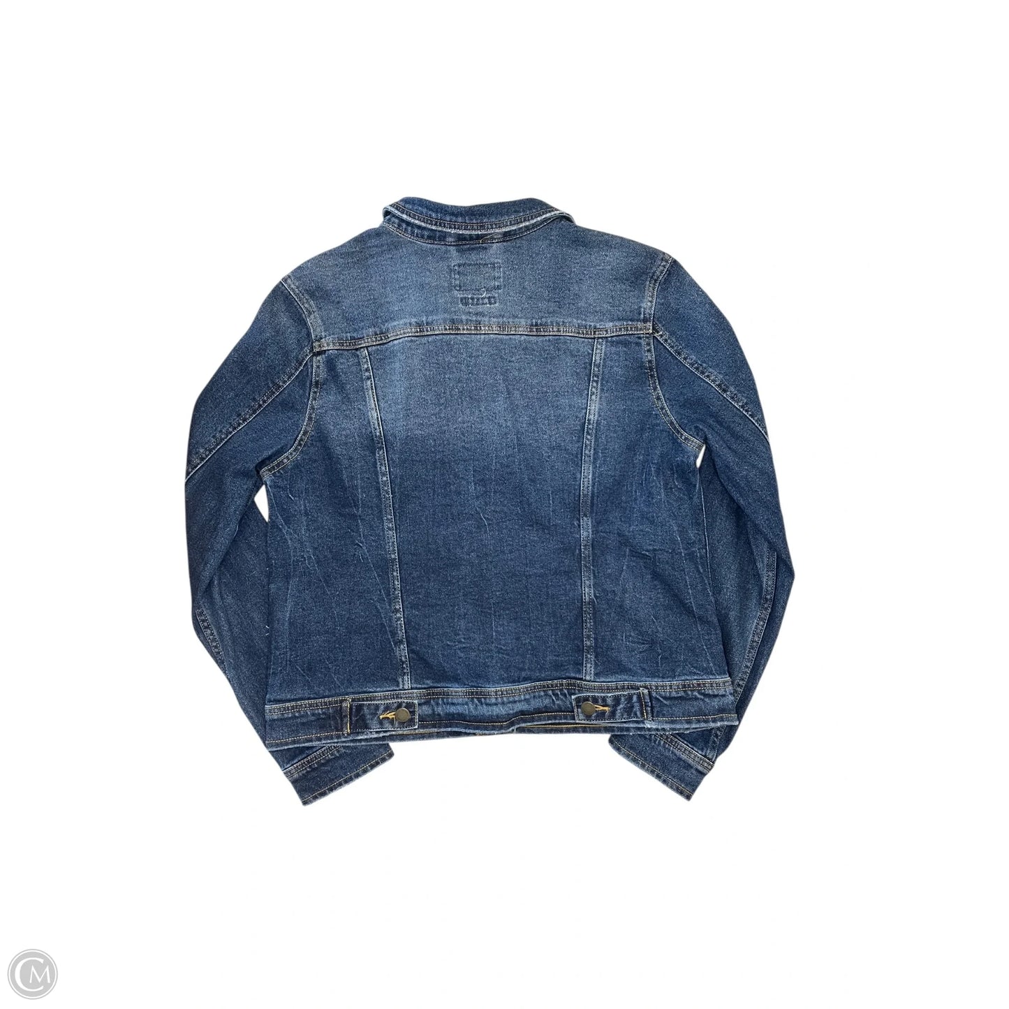Jacket Denim By Universal Thread In Blue Denim, Size: L