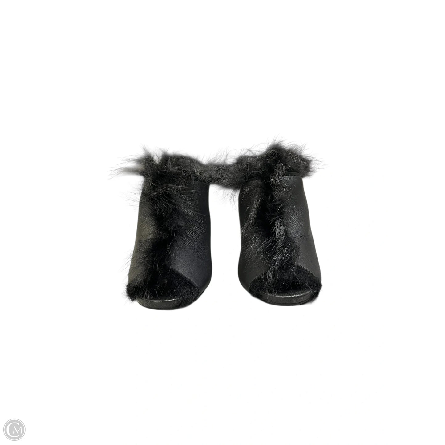 Sandals Heels Block By Pedro Garcia In Black, Size: 7