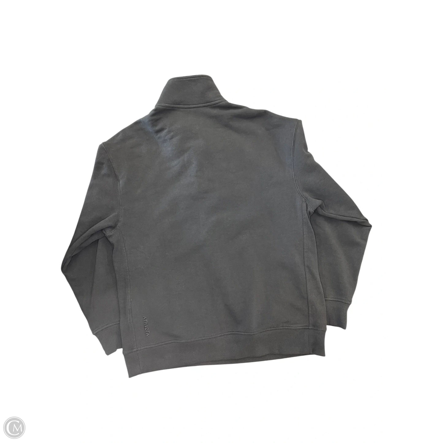 Athletic Sweatshirt Collar By Athleta In Grey, Size: S