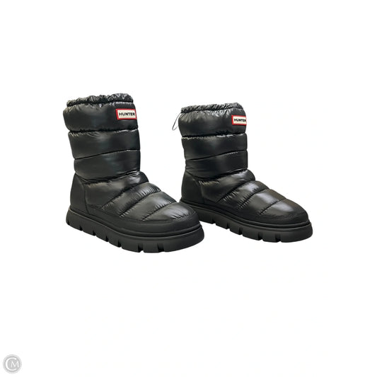 Boots Snow By Hunter In Black, Size: 10