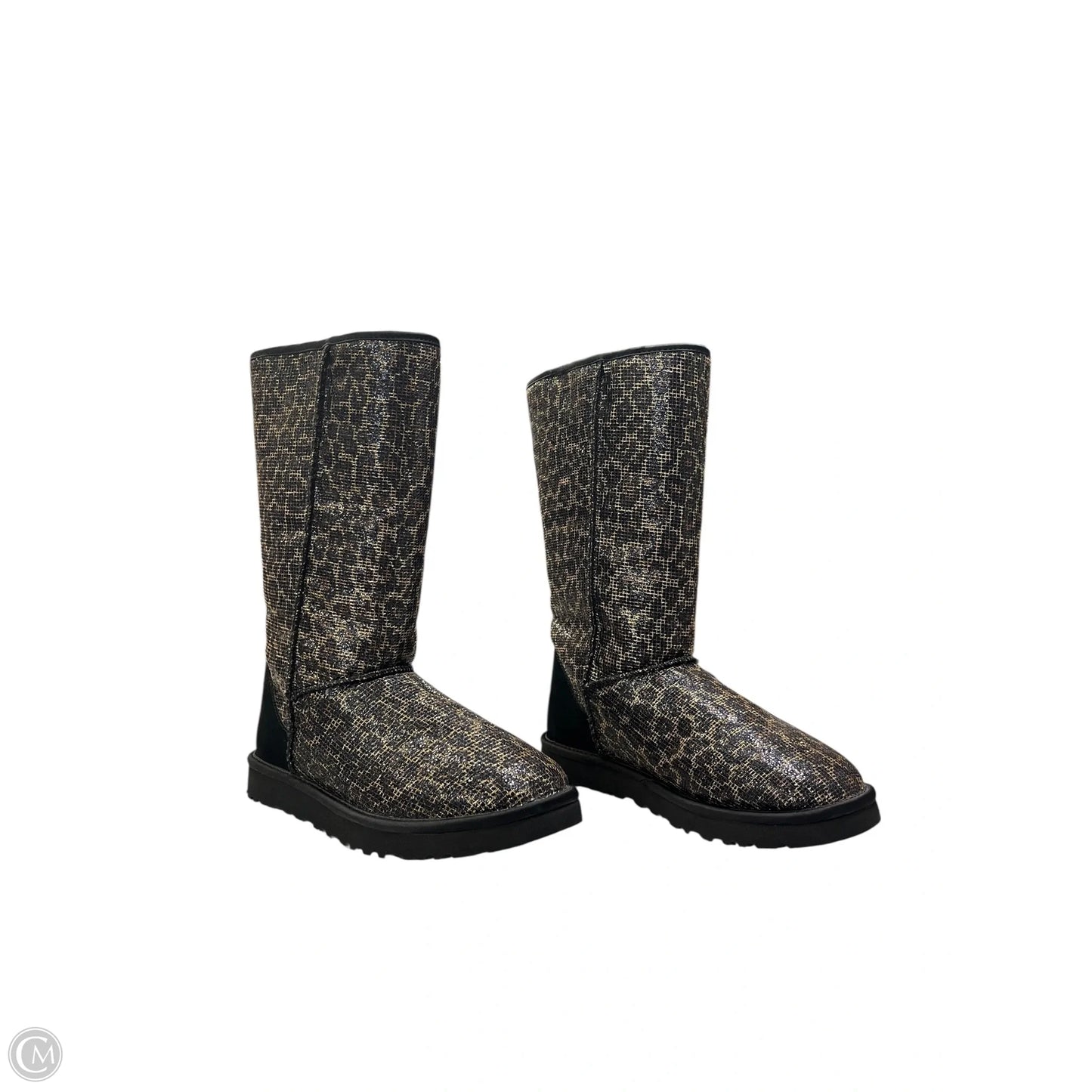 Boots Designer By Ugg In Leopard Print, Size: 7