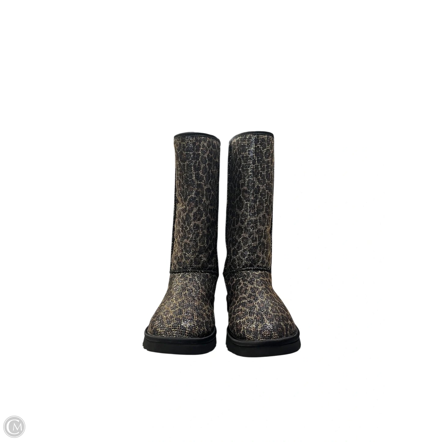 Boots Designer By Ugg In Leopard Print, Size: 7
