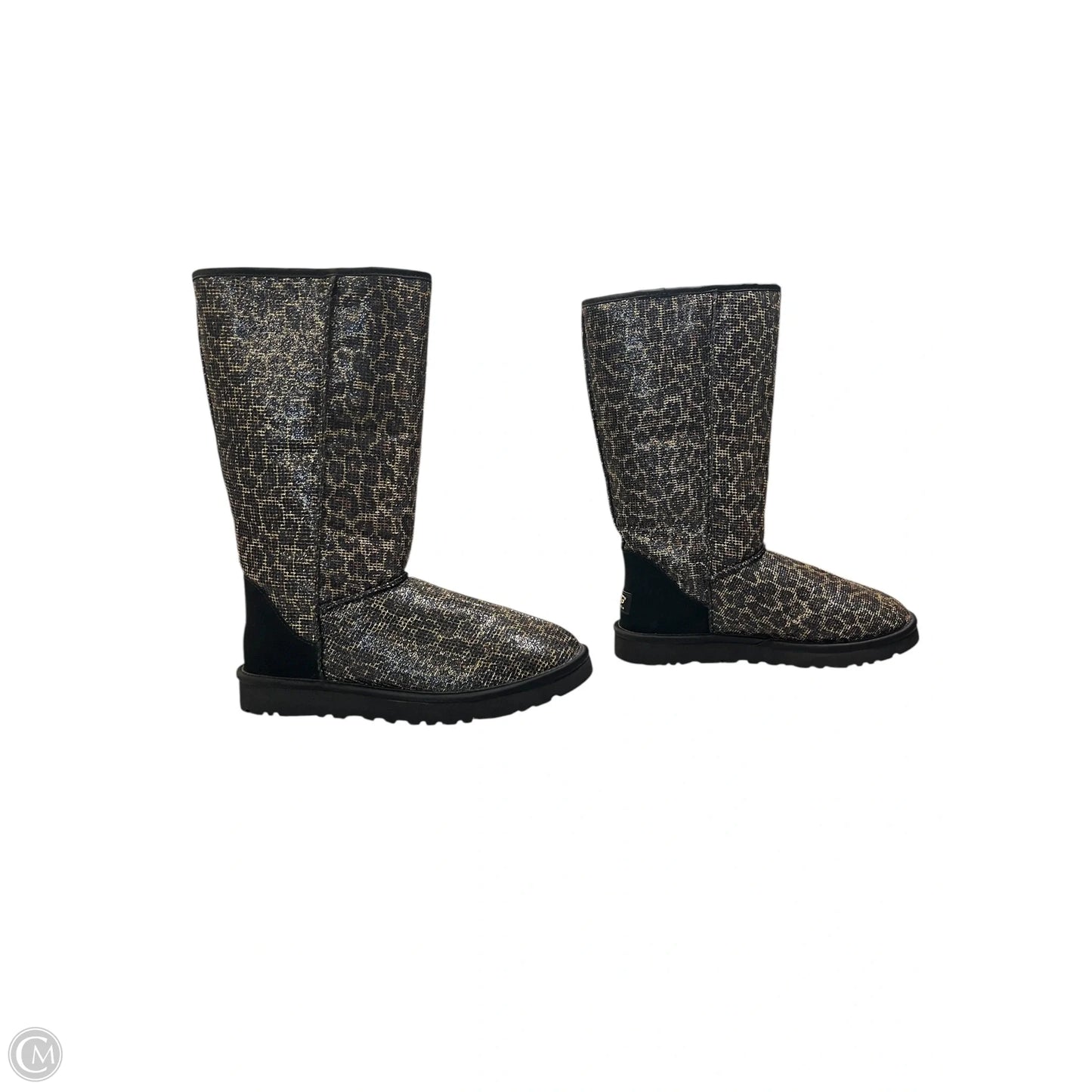 Boots Designer By Ugg In Leopard Print, Size: 7