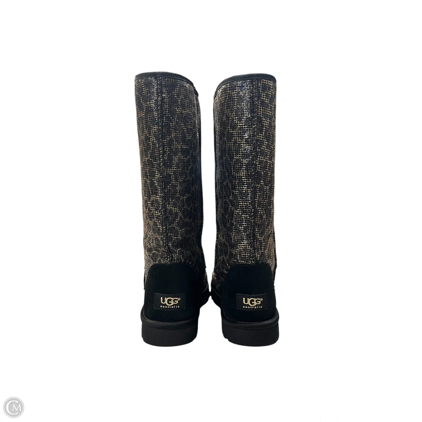 Boots Designer By Ugg In Leopard Print, Size: 7