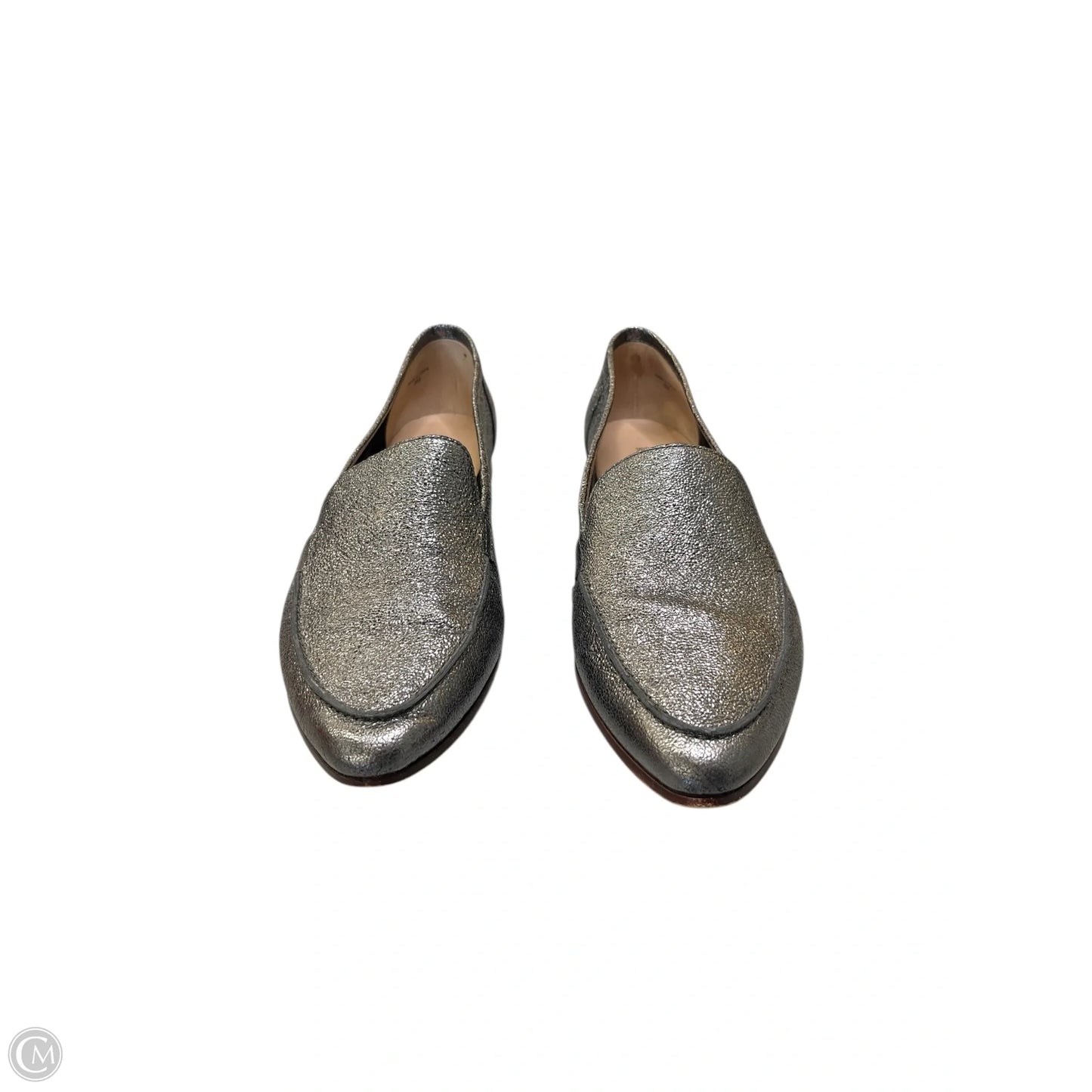 Shoes Designer By Kate Spade In Silver, Size: 8