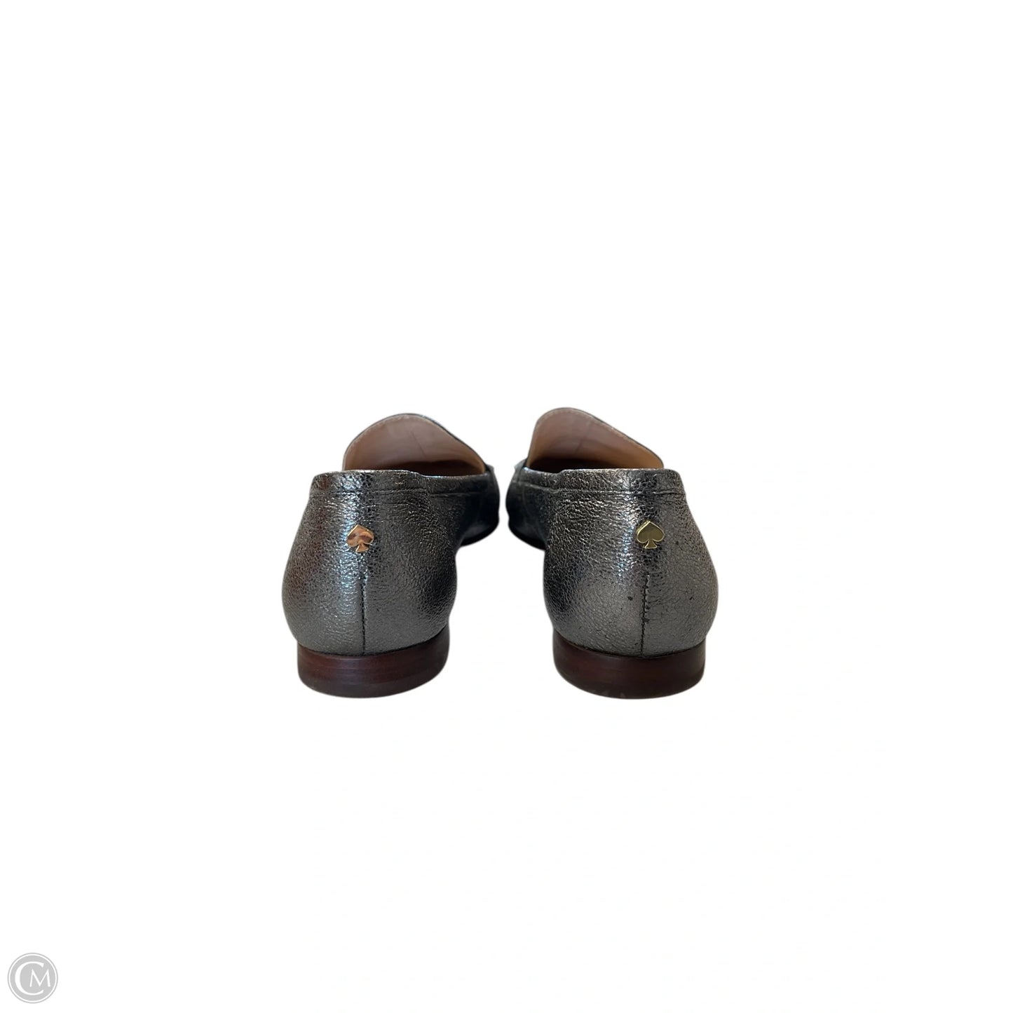 Shoes Designer By Kate Spade In Silver, Size: 8