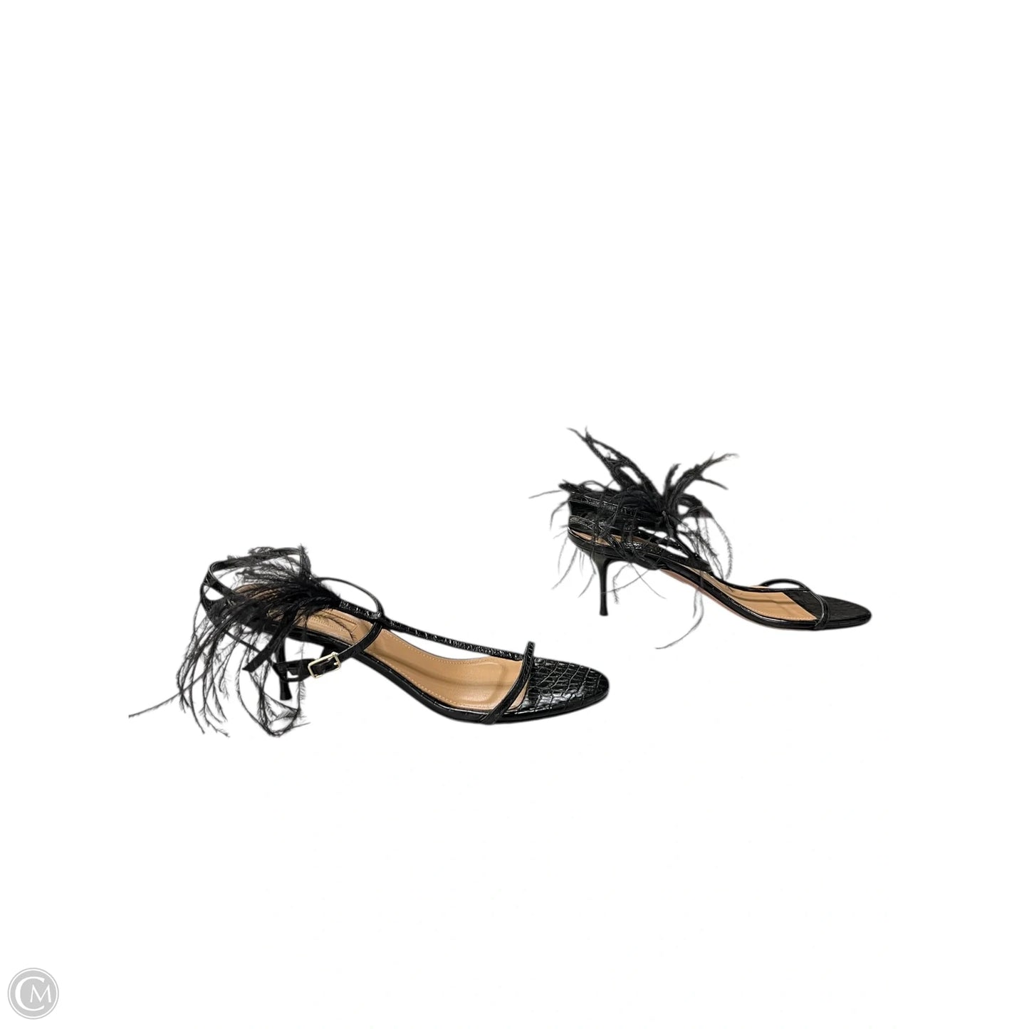 Sandals Designer By Aquazzura In Black, Size: 7.5