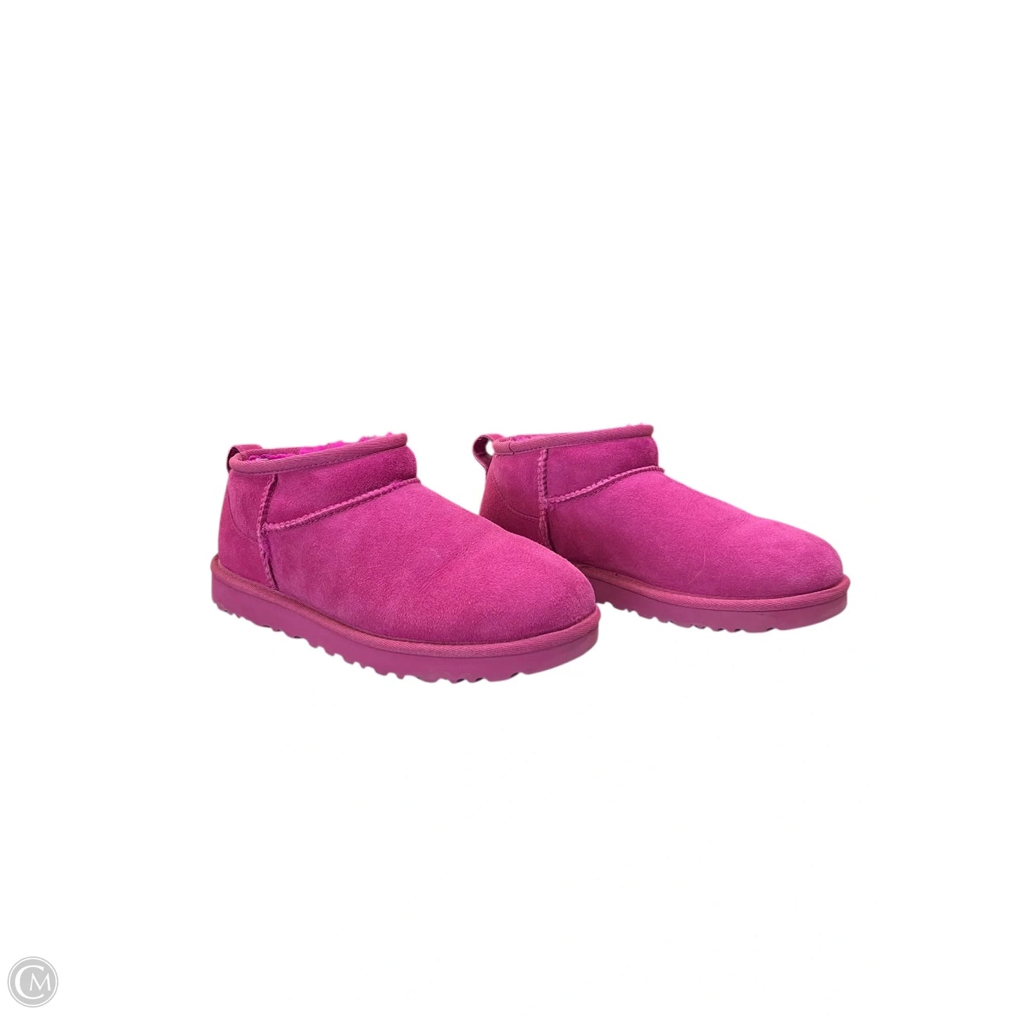 Boots Designer By Ugg In Pink, Size: 8