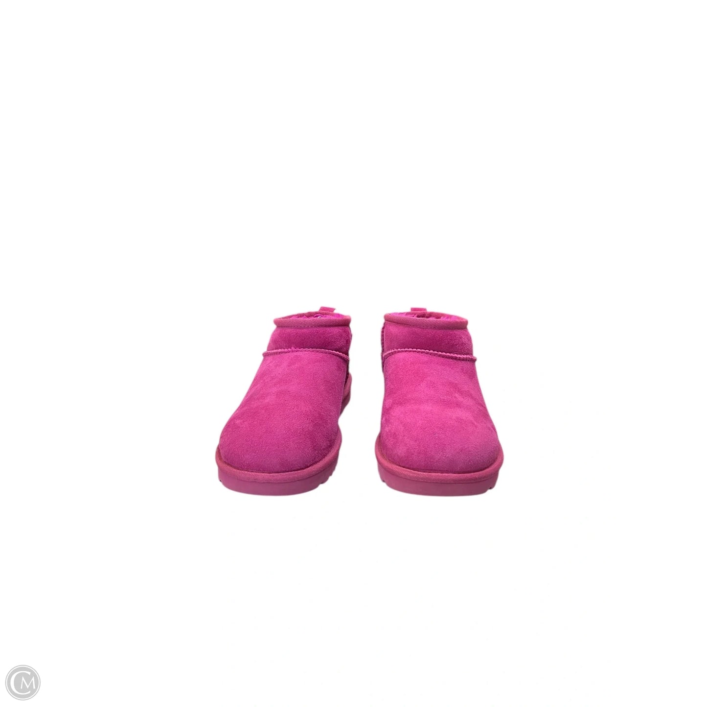 Boots Designer By Ugg In Pink, Size: 8
