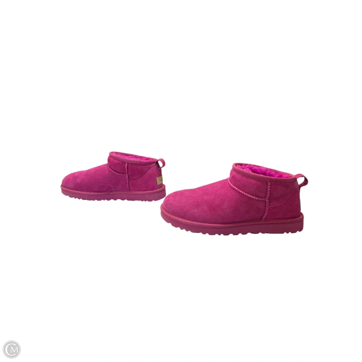Boots Designer By Ugg In Pink, Size: 8