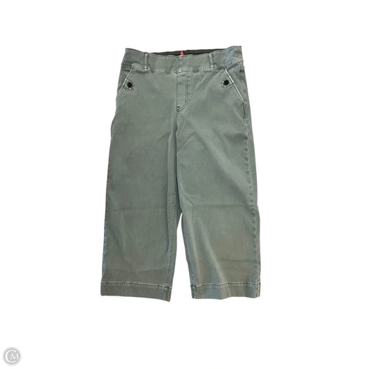 Pants Wide Leg By Spanx In Green Denim, Size: 1x