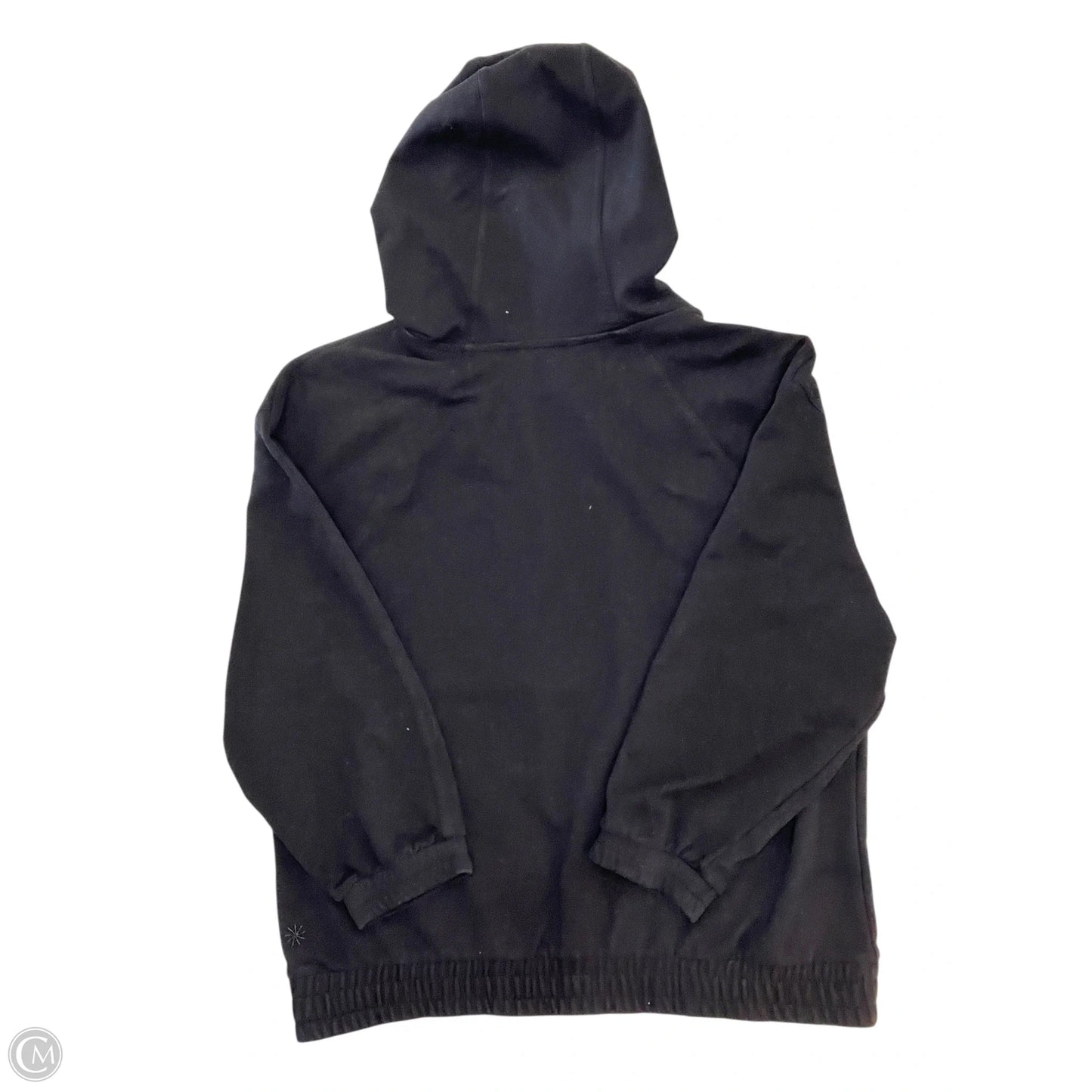 Athletic Sweatshirt Hoodie By Athleta In Black, Size: M