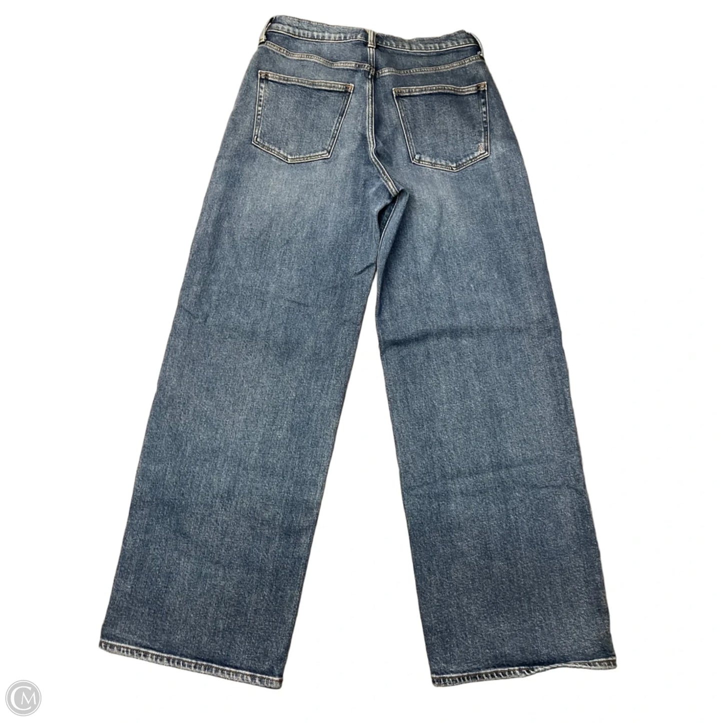 Jeans Wide Leg By Silver In Blue Denim, Size: 8