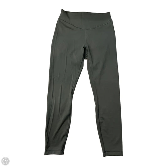Athletic Leggings By Lululemon In Green, Size: M