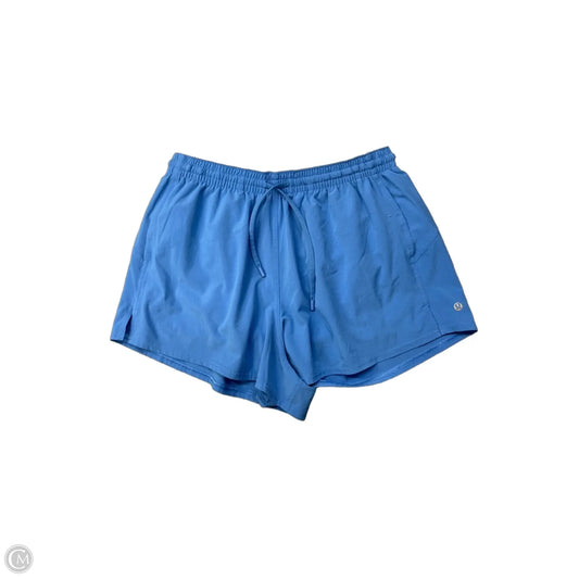 Athletic Shorts By Lululemon In Blue, Size: M