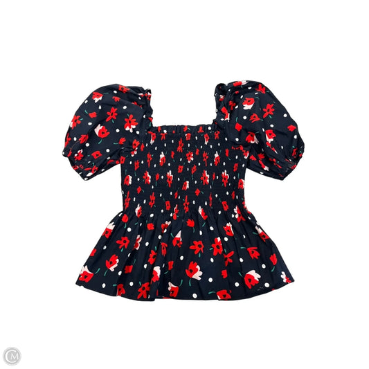 Blouse Designer By Kate Spade In Navy, Size: M