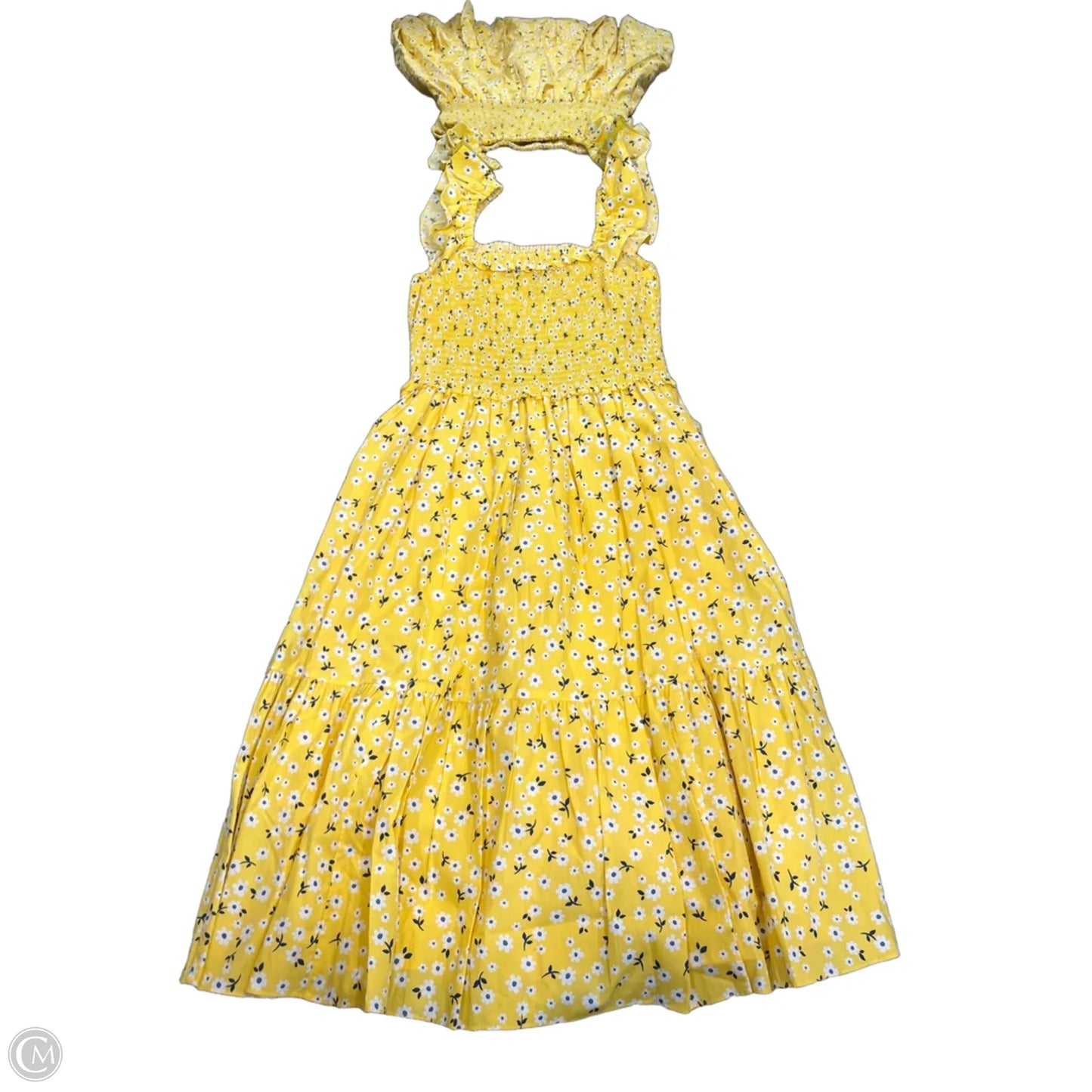 Dress Designer By Kate Spade In Yellow, Size: M