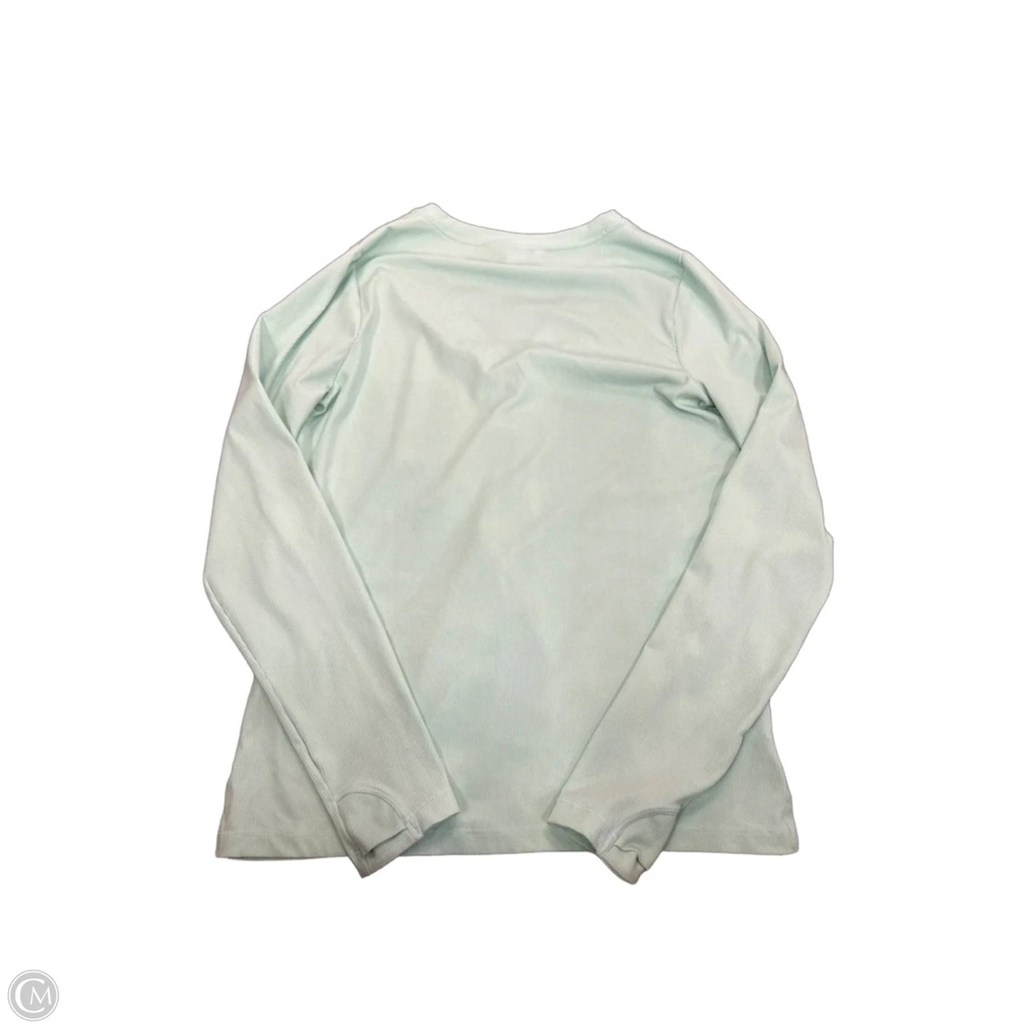 Top Long Sleeve By Athleta In Green, Size: L