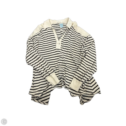 Top Long Sleeve By We The Free In Striped Pattern, Size: S