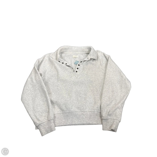 Sweatshirt Collar By Thread And Supply In Grey, Size: M