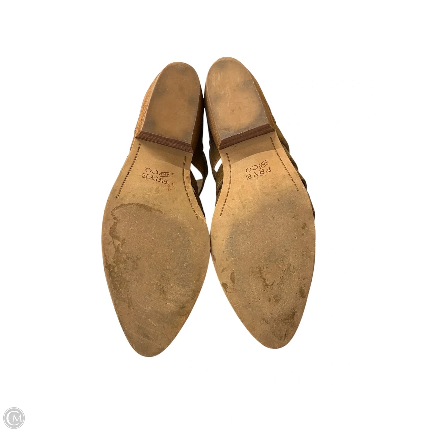 Shoes Designer By Frye In Brown, Size: 8.5