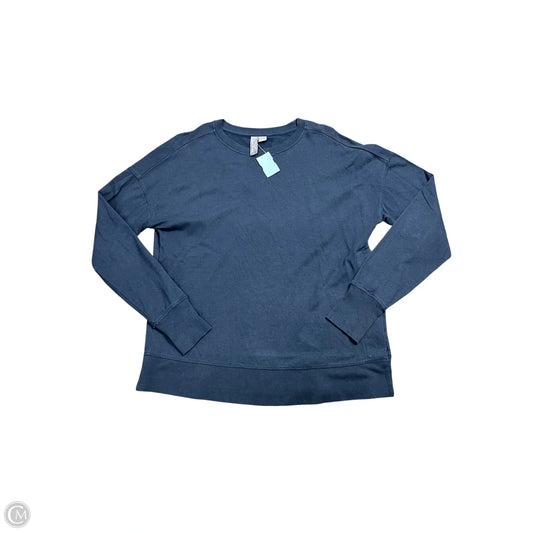 Sweatshirt Crewneck By Sweaty Betty In Navy, Size: S