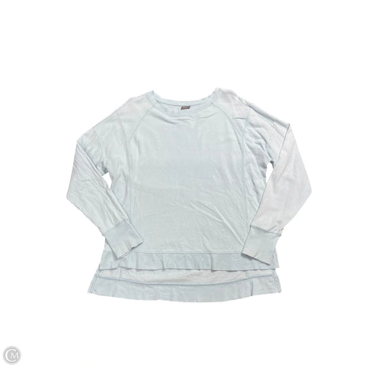Athletic Top Long Sleeve Crewneck By Sweaty Betty In Blue, Size: S